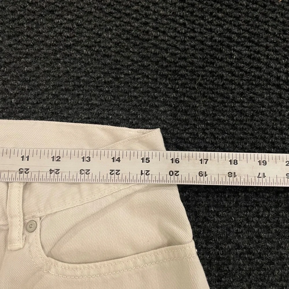 Banana Republic‎ Y2K Straight Fit Light Beige Denim Jeans Mens Size 31W 32L